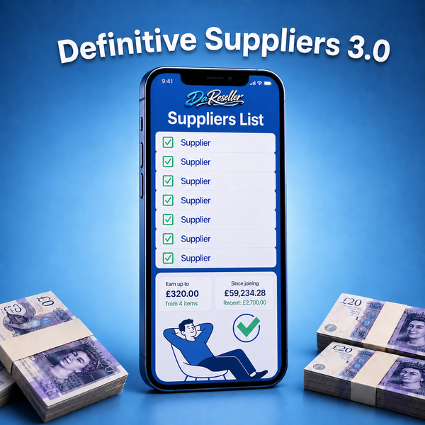 Definitive Suppliers List
