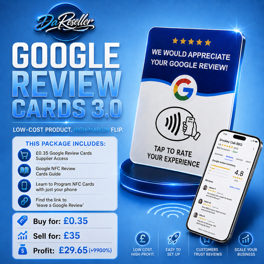 Google Review Card Method: Full Setup/Sales Guide + Supplier + System